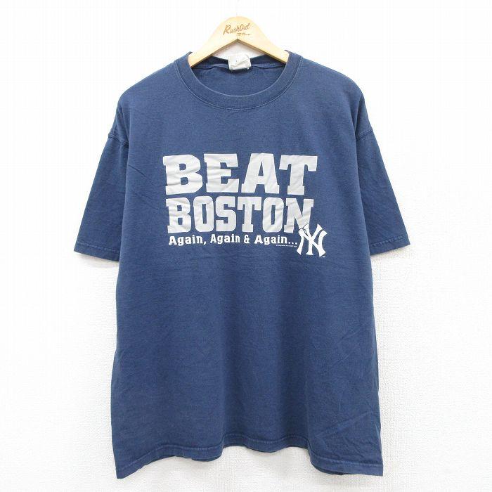 Lee（リー） XL/古着 半袖 ビンテージ Tシャツ メンズ 00s MLB