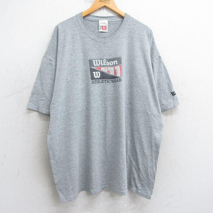 XL/古着 ウィルソン 半袖 ビンテージ Tシャツ メンズ 00s ビッグロゴ