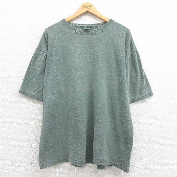 GAP（ギャップ） XL/古着 半袖 ビンテージ Tシャツ メンズ 00s 無地