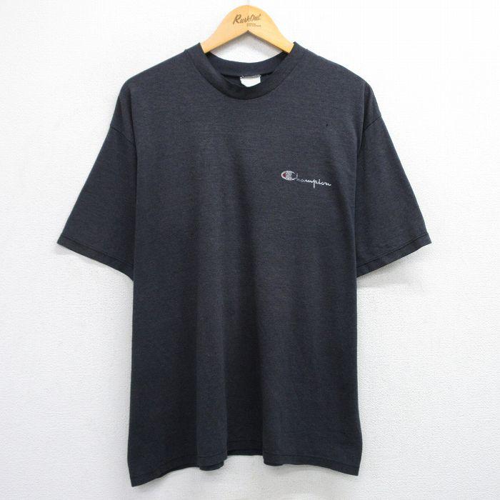 古着 チャンピオン champion 半袖 ビンテージ Tシャツ メンズ 黒