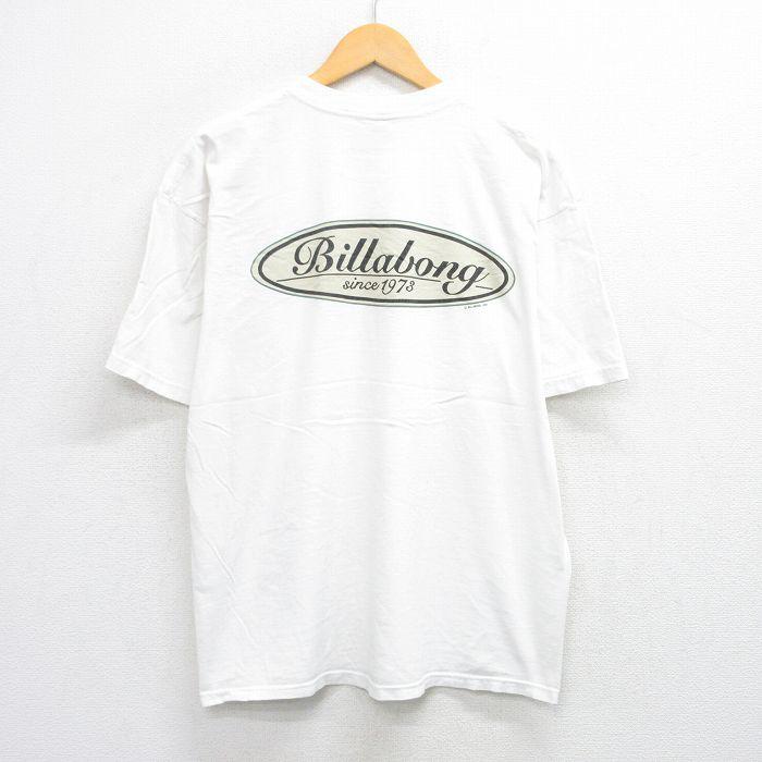 BILLABONG XL/古着 ビラボン 半袖 ビンテージ Tシャツ メンズ