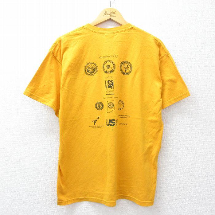 50%OFF】L/古着 半袖 ビンテージ Tシャツ メンズ 00s 企業広告 クルー