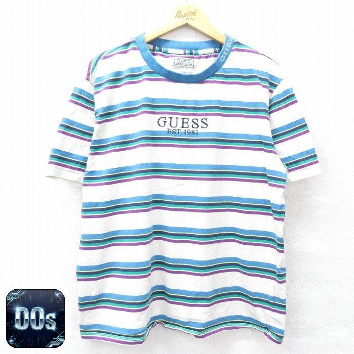 GUESS（ゲス） XL/古着 半袖 ビンテージ ブランド Tシャツ メンズ 00s