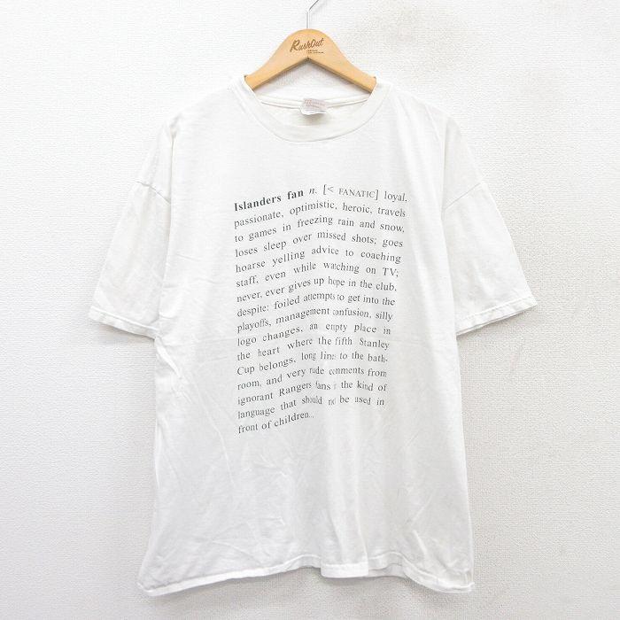 Hanes（ヘインズ） 【50%OFF】XL/古着 半袖 ビンテージ Tシャツ メンズ 