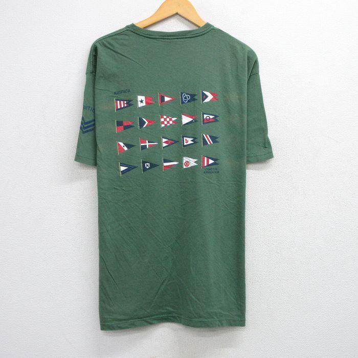 NAUTICA（ノーティカ） XL/古着 半袖 ビンテージ ブランド Tシャツ