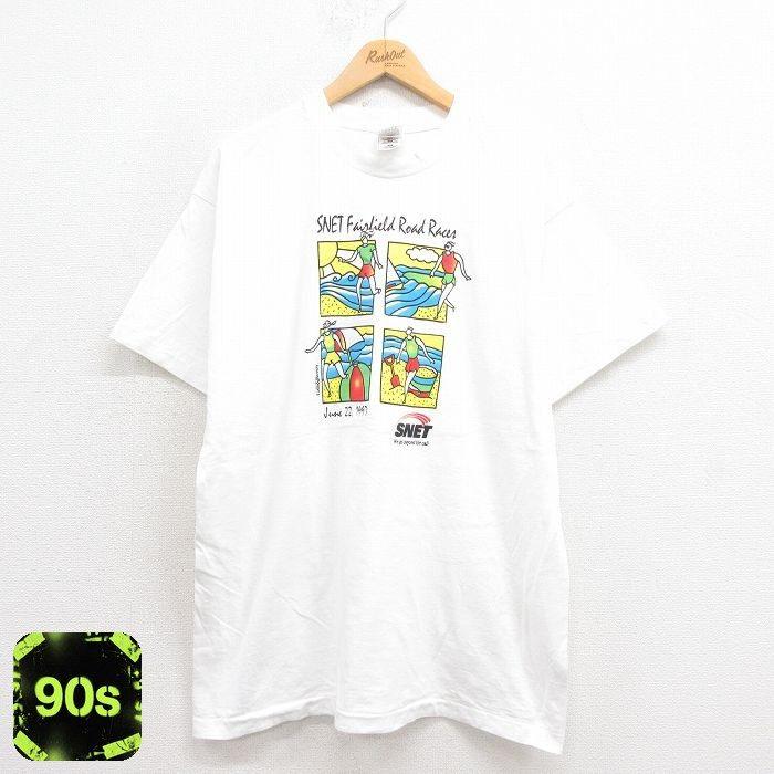 FRUIT OF THE LOOM（フルーツオブザルーム） XL/古着 半袖 ビンテージ 