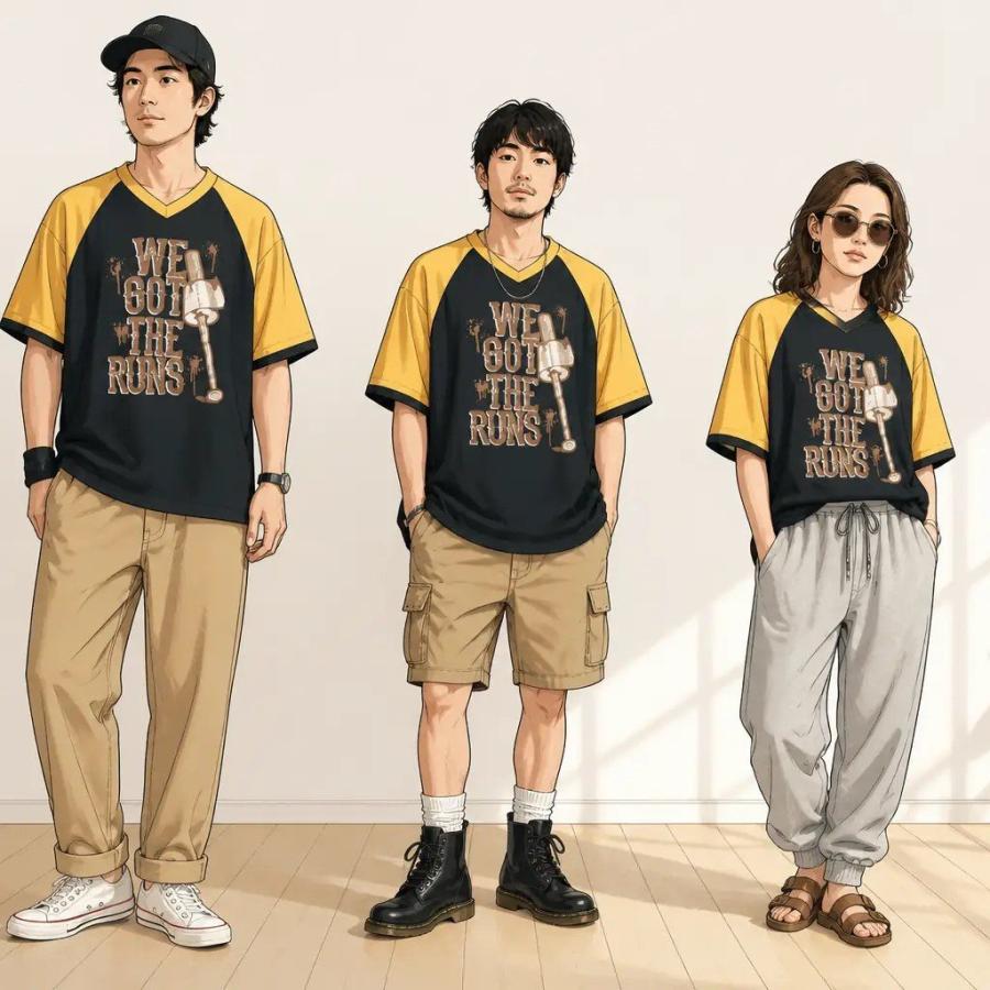 XL/古着 半袖 ビンテージ Tシャツ メンズ 90s WE GOT ラグラン