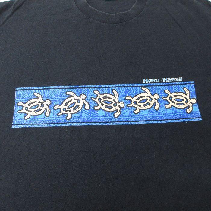 XL/古着 半袖 ビンテージ Tシャツ メンズ 00s カメ ハワイ 大きい