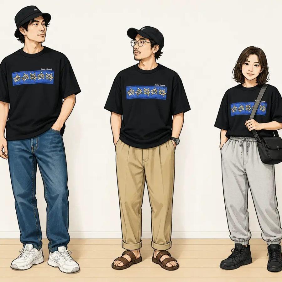 XL/古着 半袖 ビンテージ Tシャツ メンズ 00s カメ ハワイ 大きい