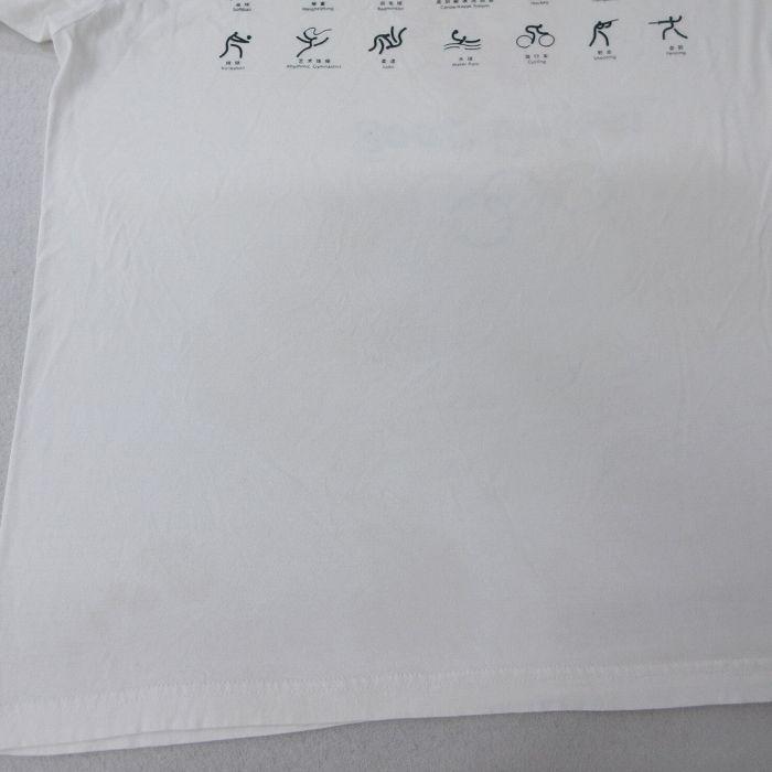 L/古着 半袖 ビンテージ Tシャツ メンズ 00s 北京オリンピック 