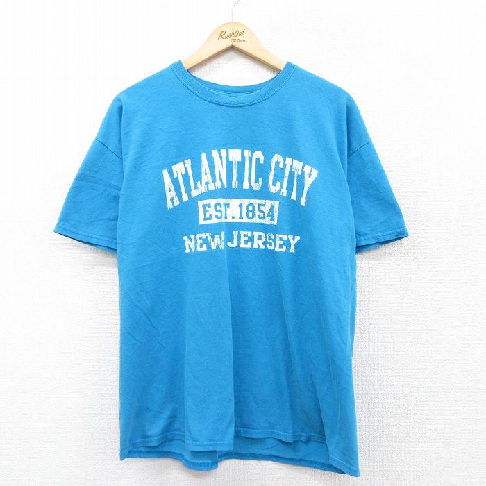 XL/古着 半袖 ビンテージ Tシャツ メンズ 00s アトランティックシティ