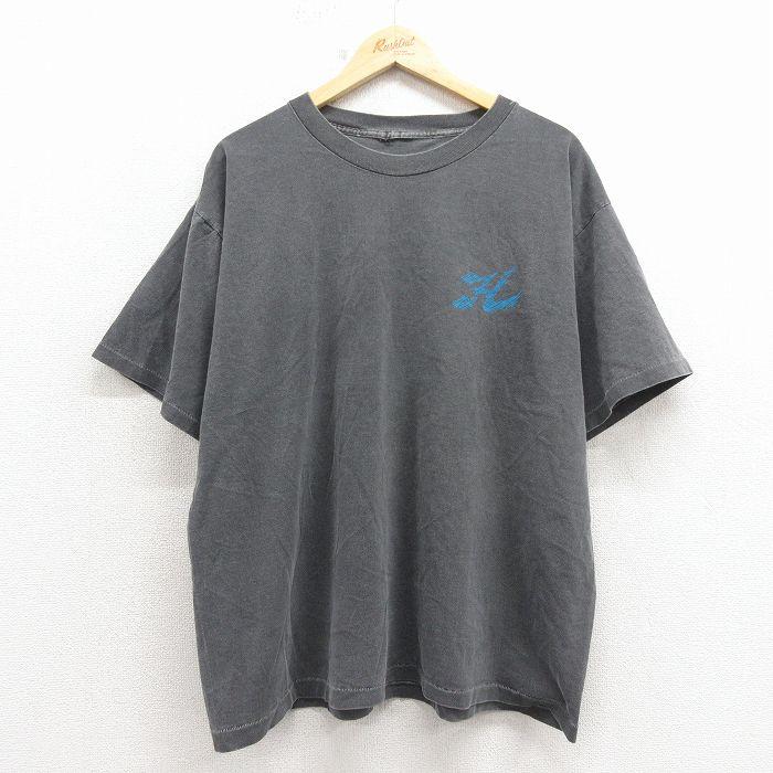 XL/古着 半袖 ビンテージ Tシャツ メンズ 90年代 90s H クルーネック