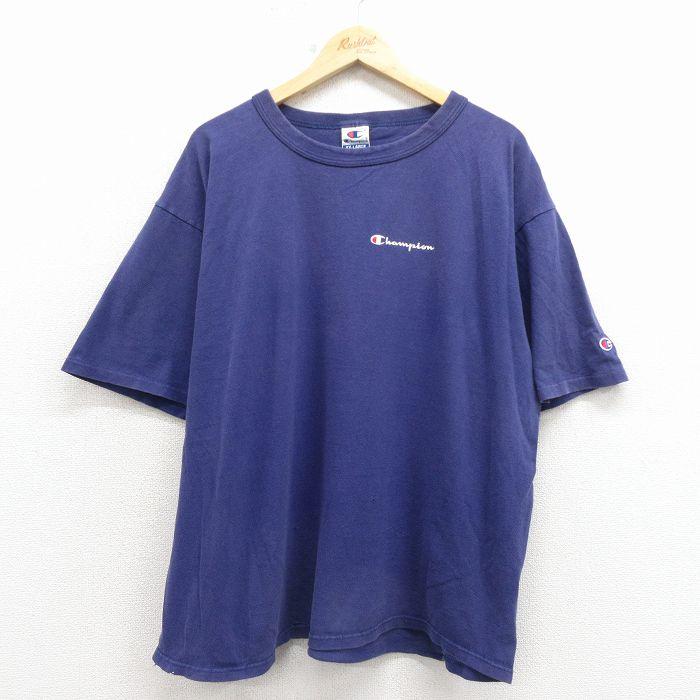 Champion（チャンピオン） XL/古着 半袖 ビンテージ Tシャツ メンズ 90 