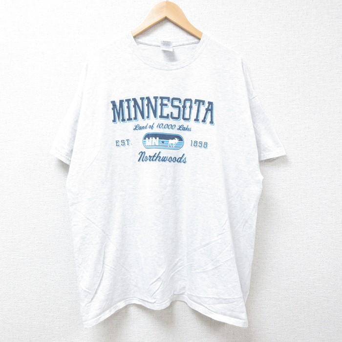 XL/古着 半袖 ビンテージ Tシャツ メンズ 00s ミネソタ 大きいサイズ