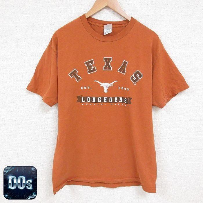 L/古着 半袖 ビンテージ Tシャツ メンズ 00s テキサス コットン クルー
