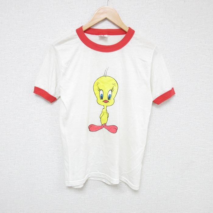 S/古着 半袖 ビンテージ Tシャツ メンズ 80s ルーニーテューンズ  