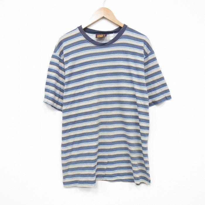 GLORY L/古着 FADED 半袖 ビンテージ Tシャツ メンズ 00s クルーネック