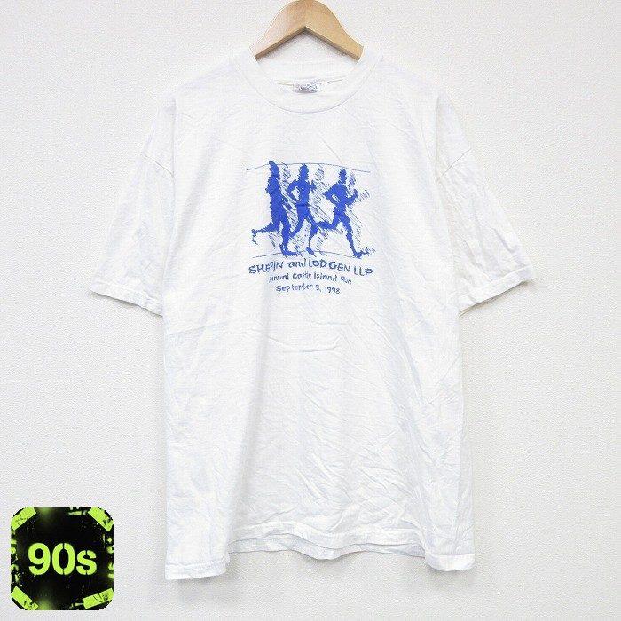 Hanes（ヘインズ） XL/古着 半袖 ビンテージ Tシャツ メンズ 90s 