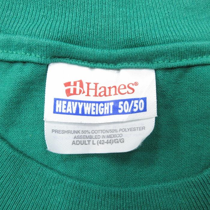 Hanes（ヘインズ） L/古着 半袖 ビンテージ Tシャツ メンズ 00s