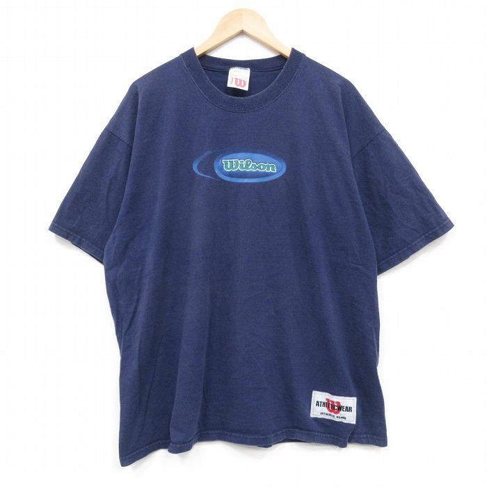 XL/古着 ウィルソン 半袖 ビンテージ Tシャツ メンズ 90年代 90s