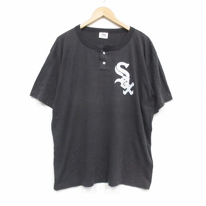 XL/古着 半袖 ビンテージ Tシャツ メンズ 80年代 80s MLB シカゴ