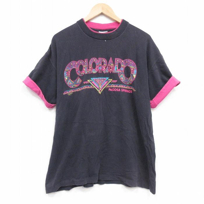 XL/古着 SIGNAL 半袖 ビンテージ Tシャツ メンズ 90年代 90s コロラド 