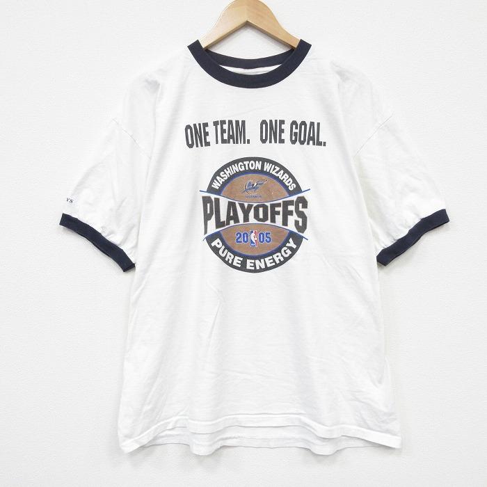 XL/古着 半袖 ビンテージ Tシャツ メンズ 00年代 00s NBA ワシントン