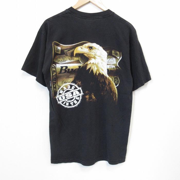 L/古着 半袖 ビンテージ Tシャツ メンズ 00年代 00s バドワイザー 鳥