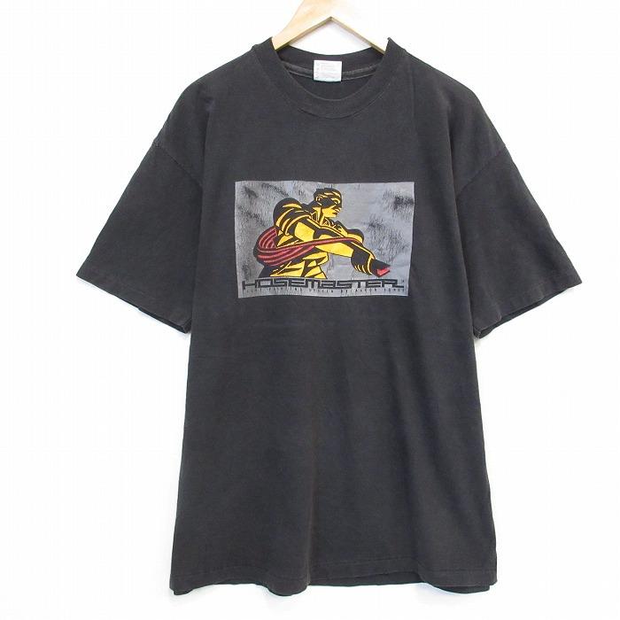 XL/古着 ヘインズ 半袖 ビンテージ Tシャツ メンズ 80年代 80s