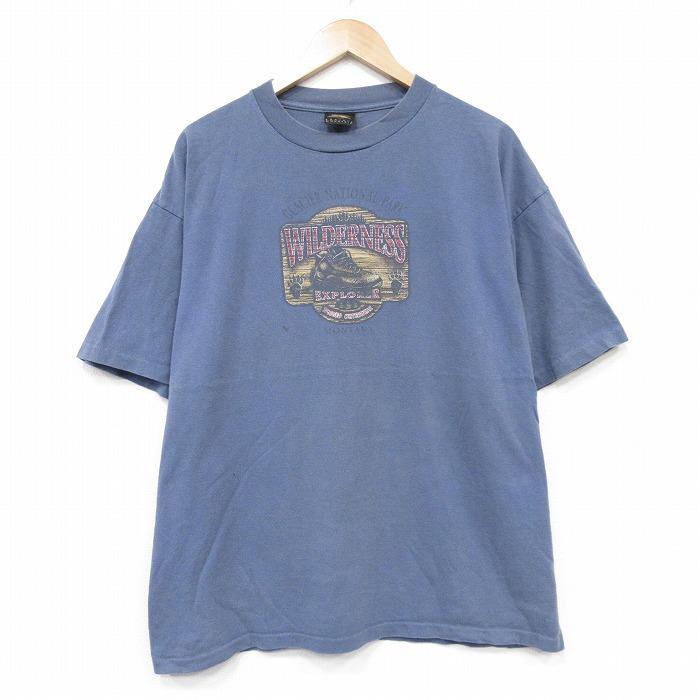 XL/古着 半袖 ビンテージ Tシャツ メンズ 00年代 00s ブーツ 大きい