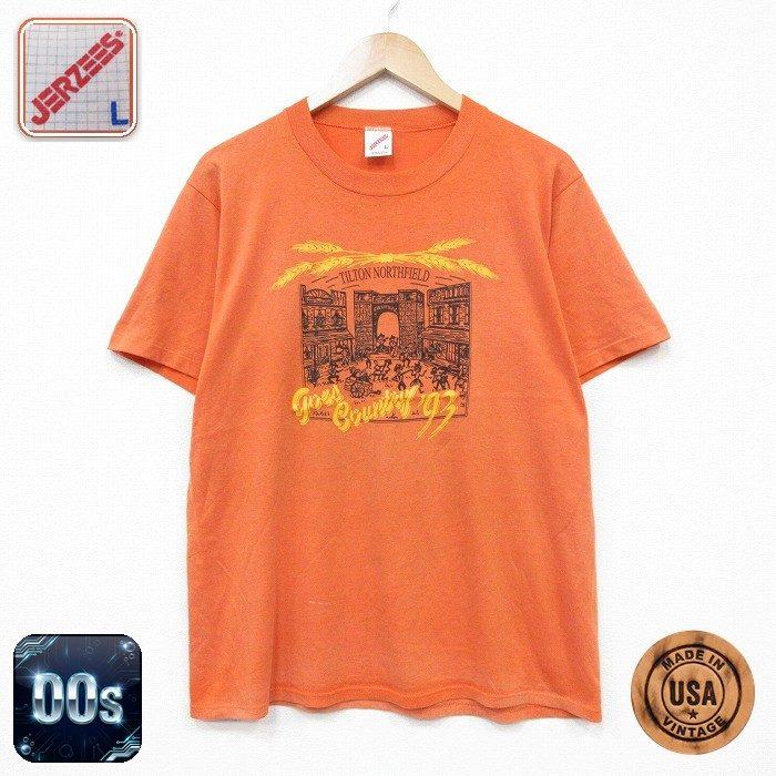 L/古着 半袖 ビンテージ Tシャツ メンズ 00年代 00s Goes クルーネック