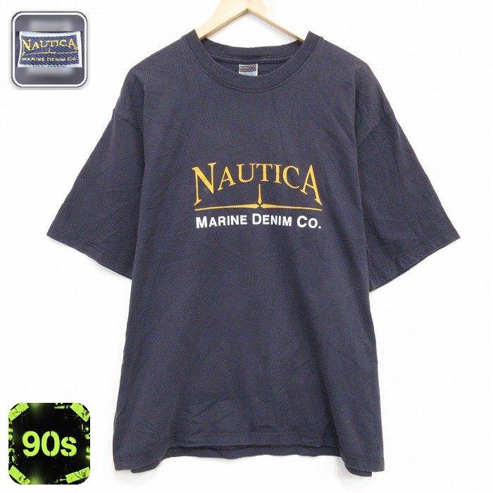 NAUTICA（ノーティカ） XL/古着 半袖 ビンテージ ブランド Tシャツ