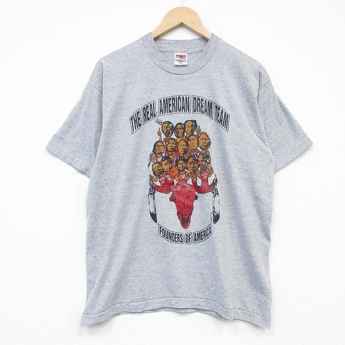 少林寺ツアーtシャツムービー00s古着フルーツタグWHEEL OF LIFE L/古着 フルーツオブザルーム 半袖 ビンテージ Tシャツ メンズ 00年代