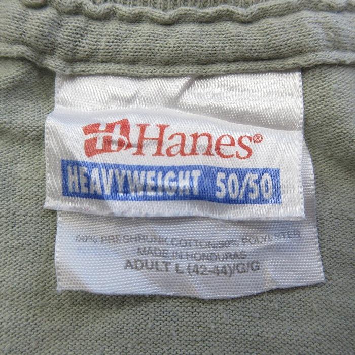 Hanes（ヘインズ） L/古着 半袖 ビンテージ Tシャツ メンズ 00年代 00s