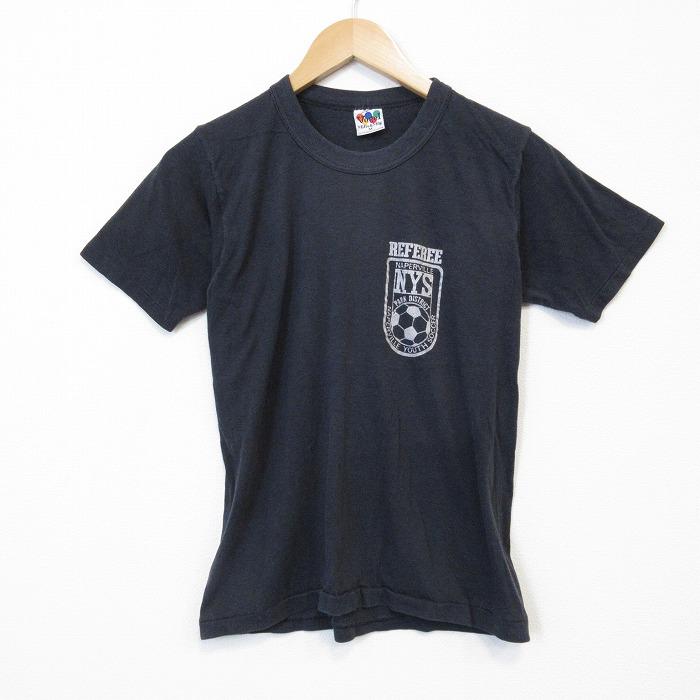 S/古着 半袖 ビンテージ Tシャツ メンズ 80年代 80s サッカー クルー