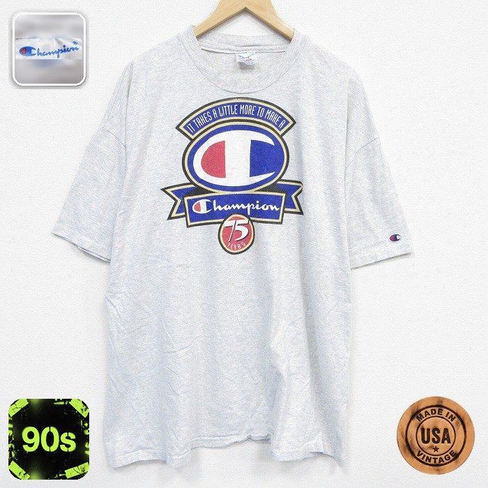 Champion（チャンピオン） XL/古着 半袖 ビンテージ Tシャツ メンズ 90