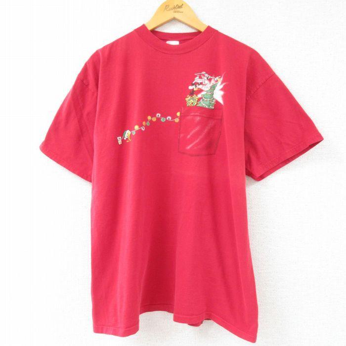 XL/古着 半袖 ビンテージ Tシャツ メンズ 90s ルーニーテューンズ
