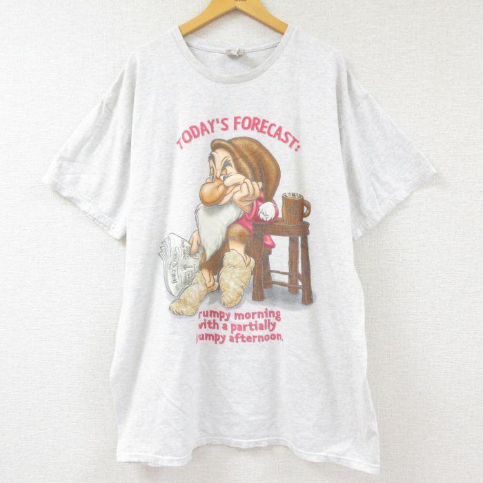 XL/古着 半袖 ビンテージ Tシャツ メンズ 00s ディズニー DISNEY しら