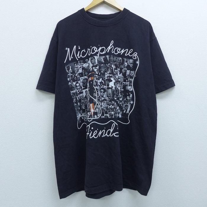 XL/古着 半袖 ビンテージ ヒップホップ ラップ Tシャツ 00s ノート 