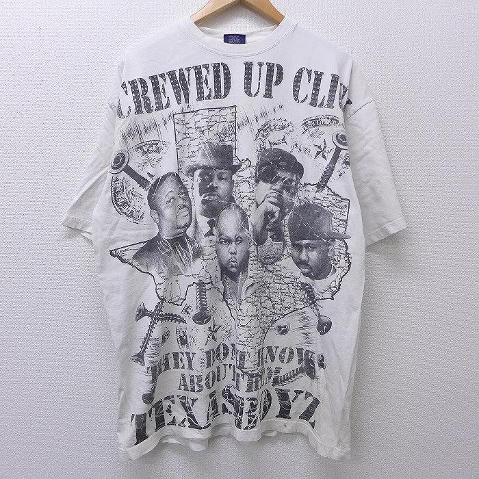 XL☆古着 半袖 ビンテージ ヒップ ホップ ラップ Tシャツ メンズ 00  