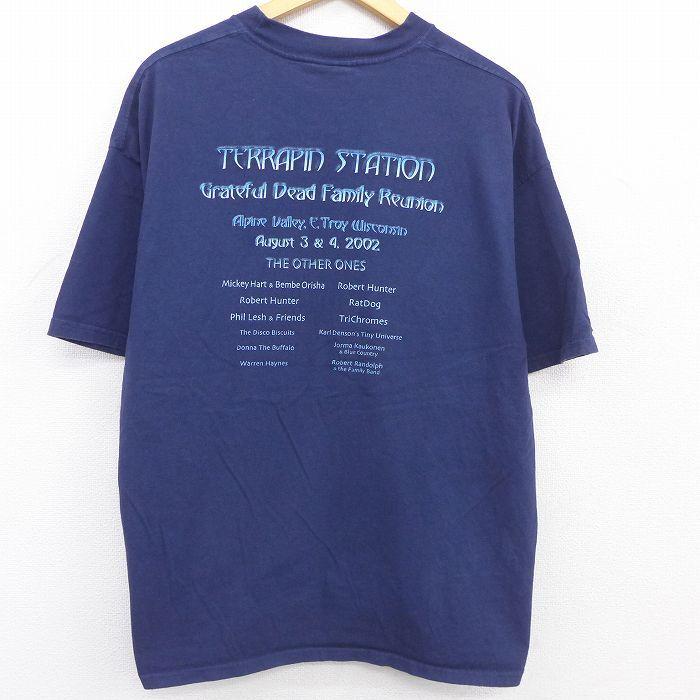 XL/古着 半袖 ビンテージ ロック バンド Tシャツ メンズ 00s グレイト 