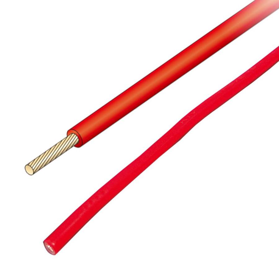 JAPPY (200m巻) KIV 2SQ-JP アカ 600V電気機器用ビニル絶縁電線