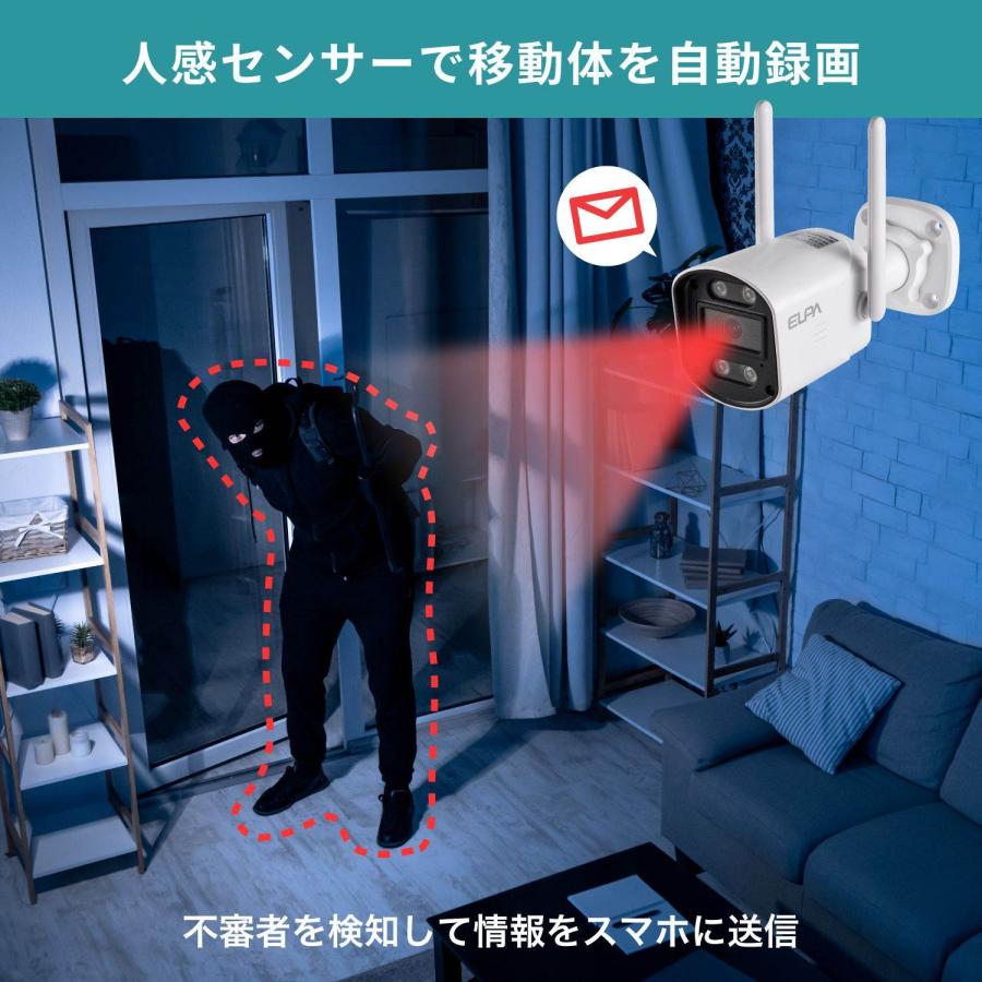 ELPA（エルパ） 朝日電器 セキュリティカメラ 4901087230532 TBC-SC300