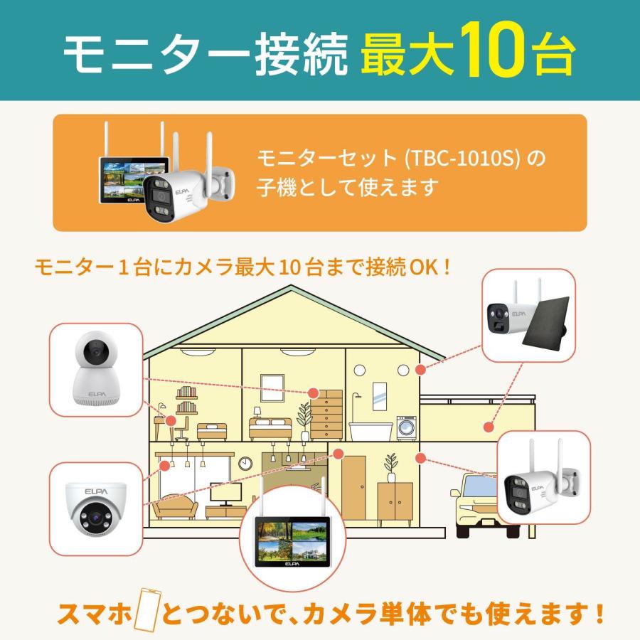 ELPA（エルパ） 朝日電器 セキュリティカメラ 4901087230532 TBC-SC300
