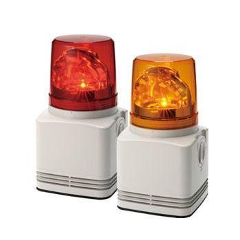 パトライト RFT-24A-R LEDカイテントウ 電子音内蔵LED回転灯 RFT 