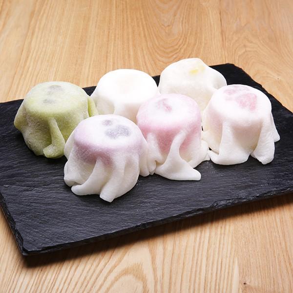 冷凍 人気の6種類×2セット / ムース大福12個入 / クリームだいふく フルーツ スイーツ 和菓子 個包装 箱入り ギフト ふる川製菓 ホワイトデー |  | 02