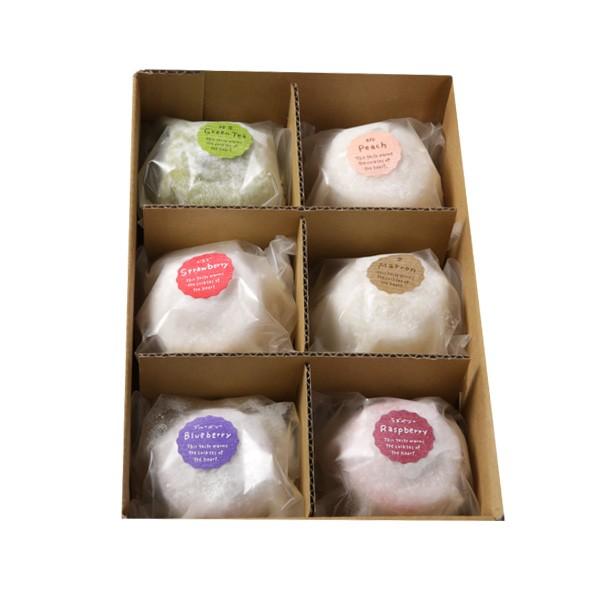 冷凍 人気の6種類×2セット / ムース大福12個入 / クリームだいふく フルーツ スイーツ 和菓子 個包装 箱入り ギフト ふる川製菓 ホワイトデー |  | 03