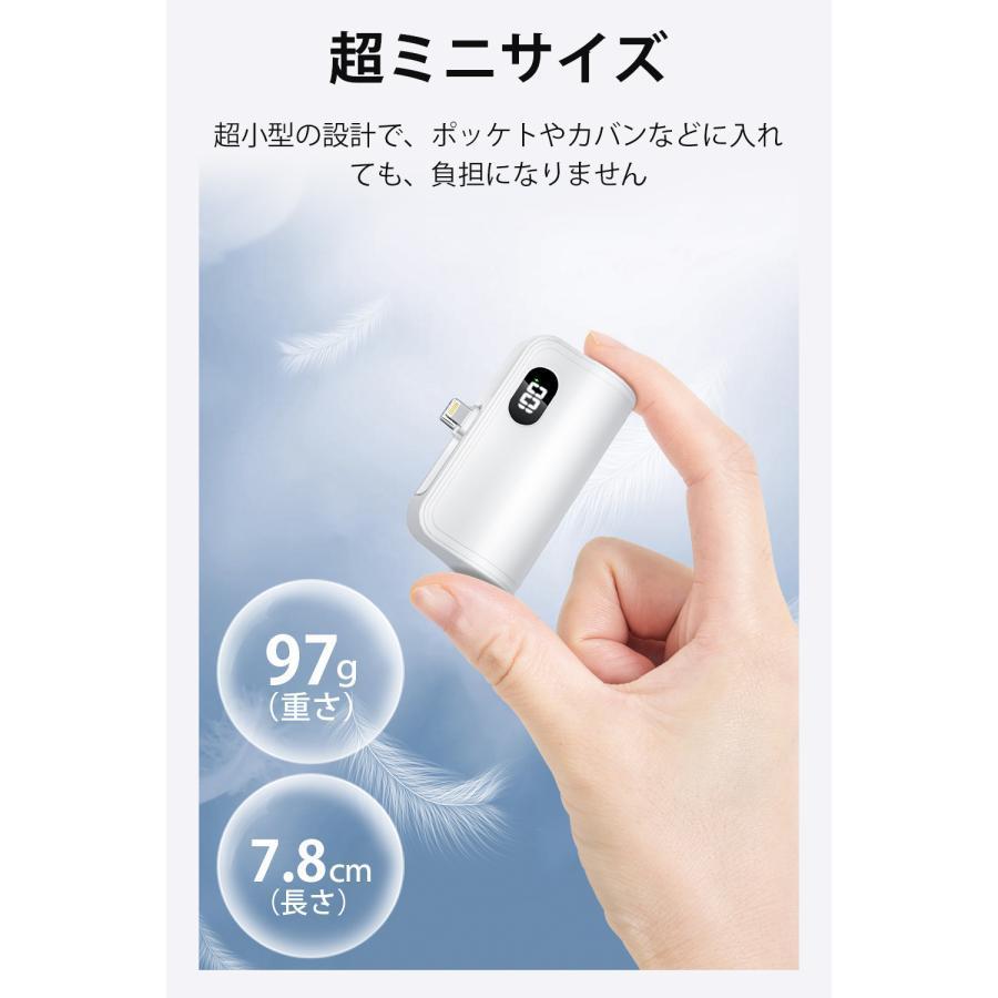 家庭用 ビーチサーフィン 軽量コンパクト 2段階水流モード TYPE-C急速充電 モバイルバッテリー 6800mAh Type-C/Lightning 直接充電 軽量 薄型