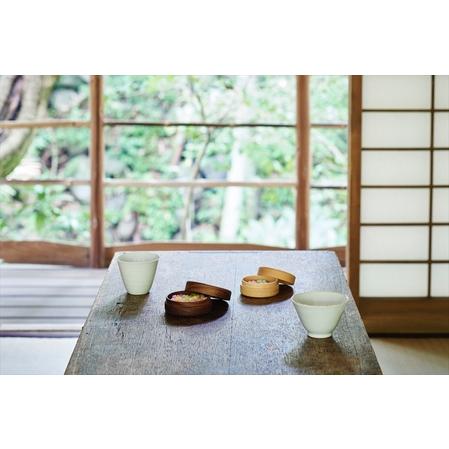 ふるさと納税 【小箱マカロン60サイズ メープル】旋盤の「削る」技術を利用した小さな丸い箱 国産 建彦木工 直径60mm×30mm【栃木県足利.. 栃木県足利市の画像