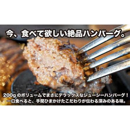 ふるさと納税 神戸デラックスハンバーグ200ｇ 5個入 兵庫県神戸市